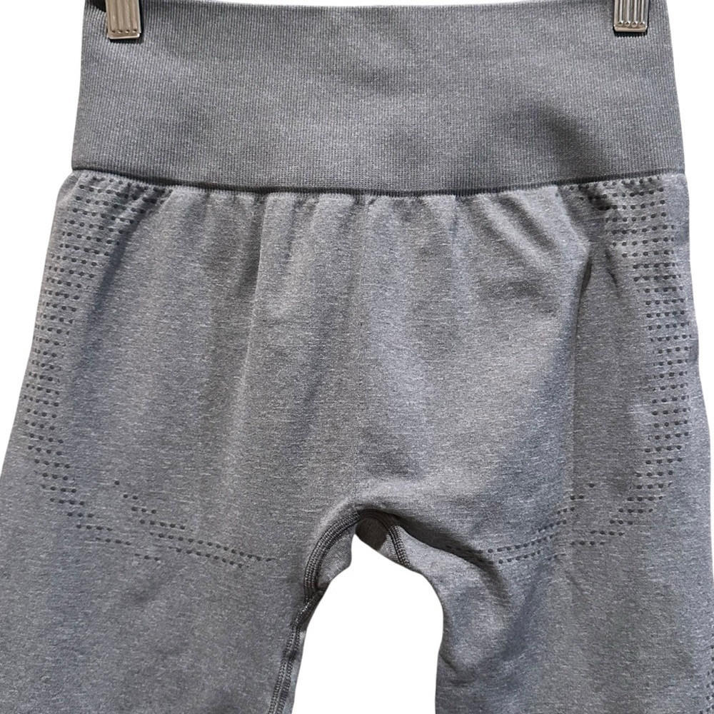 Gymshark Vital Seamless 2.0 Leggings Crop 25" Gray B1A2B Womens Small Small - Picture 6 of 10